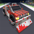 Blocky Zombie Highway icon