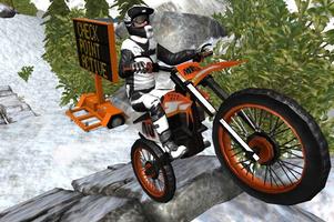 Poster Dirt Bike Motorcycle Stunt Rider