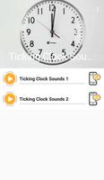Ticking Clock Sounds Plakat
