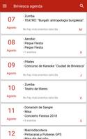 Poster Briviesca agenda