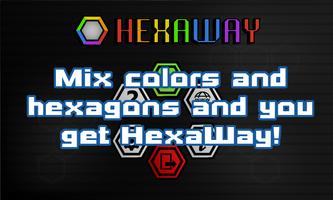 HexaWay Free - Puzzle Game الملصق