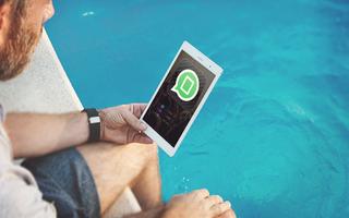 install Whatsapp for tablet Affiche