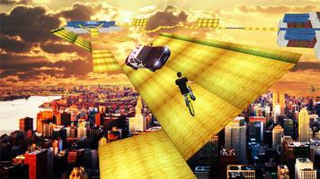 BMX Cycle Stunt Race: MTB Downhill Bicycle Game screenshot 2