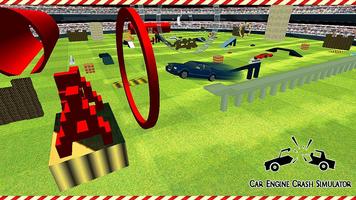 Crash Car Engine Simulator: Junkyard Speed Bumps ảnh chụp màn hình 1