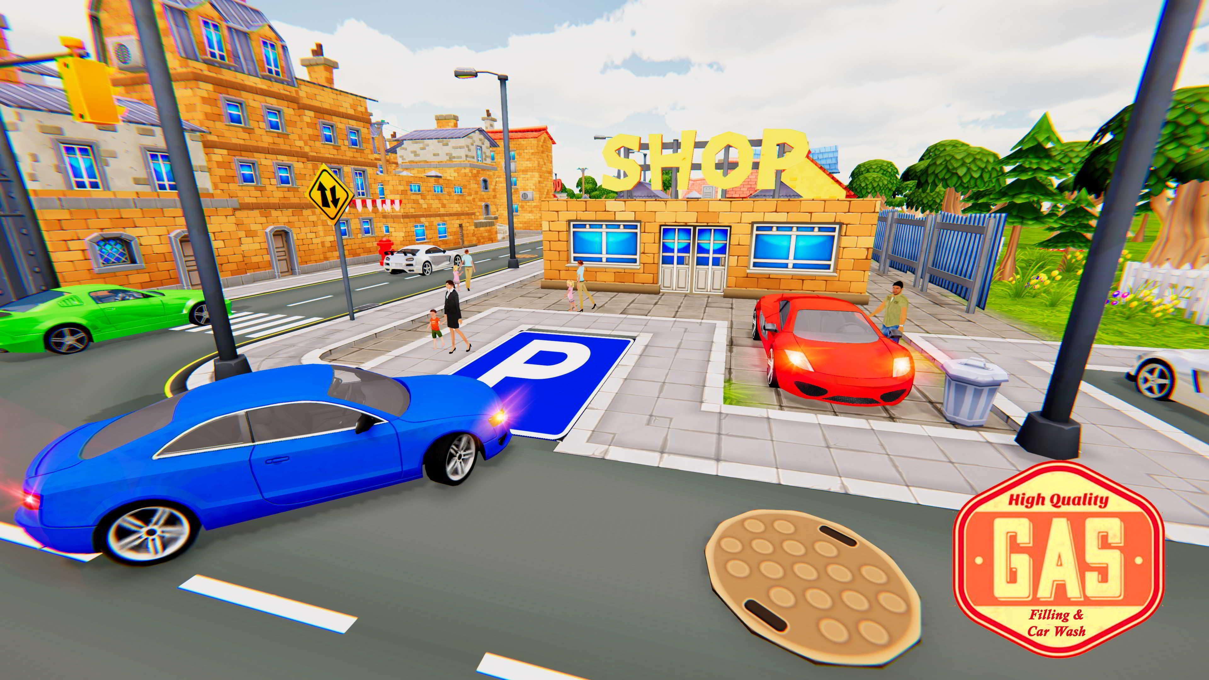 Gas Station Car Wash Junkyard Parking Mania For Android Apk Download - the gas station car wash roblox