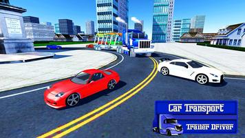 Car Transporter Trailer Driver |Truck Simulator 17 ảnh chụp màn hình 1