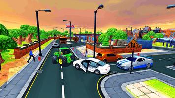 Lol Kart City Tow Tractor: Vehicles Simulator 2018 ảnh chụp màn hình 1