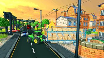 Lol Kart City Tow Tractor: Vehicles Simulator 2018 ảnh chụp màn hình 3
