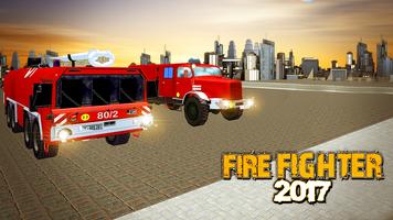 World of FireFighter: 2017 3D Affiche