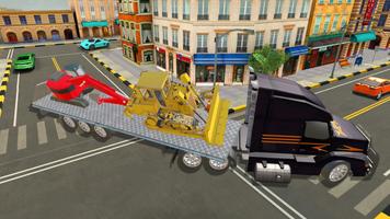 3 Schermata Escavatore Transport Truck