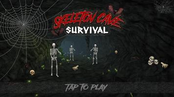 Skeleton Cave Escape VR 360 постер