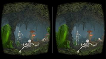 Skeleton Cave Escape VR 360 скриншот 1