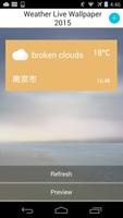 Weather Live Wallpaper 2015 Affiche