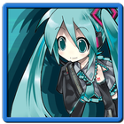 Hatsune Miku CutIn أيقونة