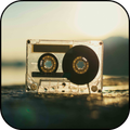 Retro Cassette 3D Wallpaper