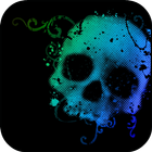 Scary Skulls Wallpaper أيقونة