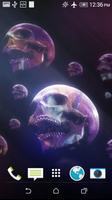 Scary Skulls Wallpaper اسکرین شاٹ 3