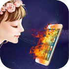 آیکون‌ Fire Screen Prank plus