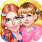 Mom & Daughter Family Makeover-icoon