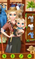 Farmer Mom Baby Care Simulator постер