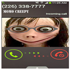 Momo Creepy Fake Call Free Nomber icône