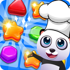 Panda Kitchen - Cookie Match 3 Zeichen