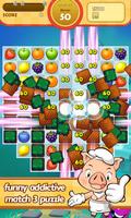 Juice Garden - Fruit match 3 اسکرین شاٹ 2