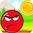 red ball world: bounce classic ícone