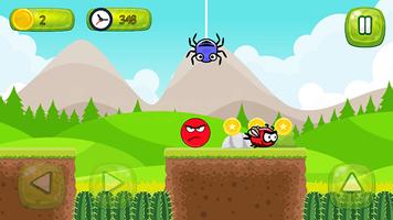 red ball 5: bounce classic پوسٹر