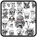 (Offline) Skull Tattoos Ideas APK