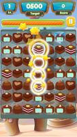 Sweet Chocolate New Match 3 Link Candy 스크린샷 2