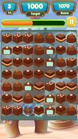 Sweet Chocolate New Match 3 Link Candy تصوير الشاشة 3