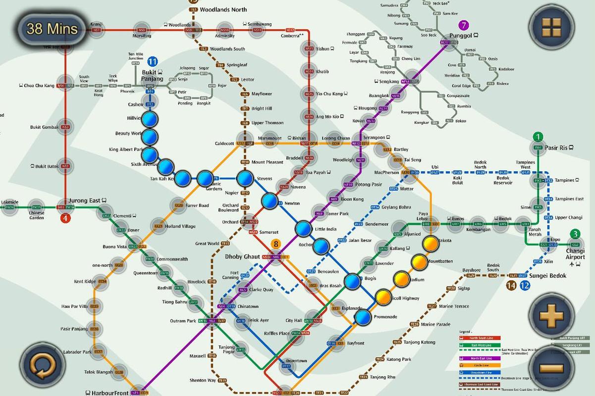 метро сингапура