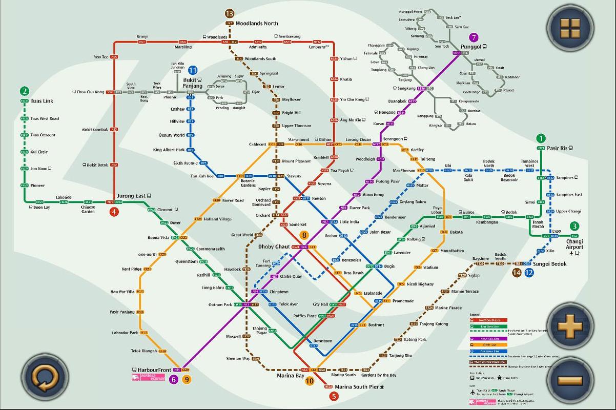 метро сингапура