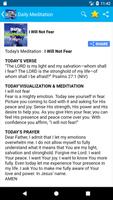 Daily Meditation and Prayer capture d'écran 2