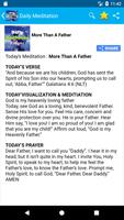 Daily Meditation and Prayer capture d'écran 3