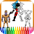 Coloring Book Fortnite biểu tượng