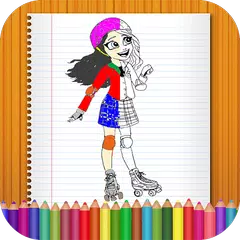 coloring Soy luna