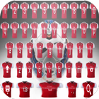 Arsenal Keyboard Theme أيقونة