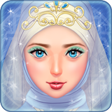 Hijab Princess Make Up Salon 图标