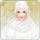 Hijab Wedding Dress Up biểu tượng