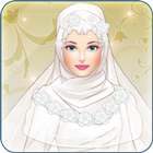 Hijab Wedding Dress Up icône
