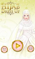 Hijab Wedding Dress Up постер