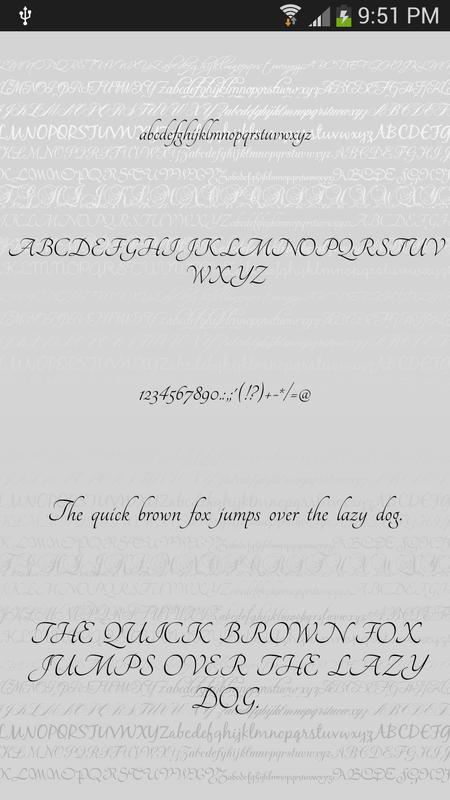 fonts script for flipfont free for android apk download script fonts for android