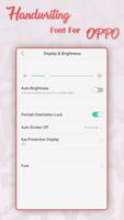 Handwriting Font for OPPO - Handwriting Fonts スクリーンショット 1