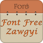 Zawgyi Font Free-icoon