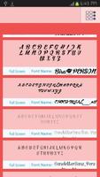 Cursive Fonts Style Pack ảnh chụp màn hình 1