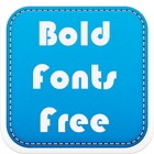 Bold Fonts Free simgesi