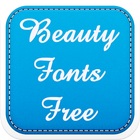 Beauty Fonts Free-icoon