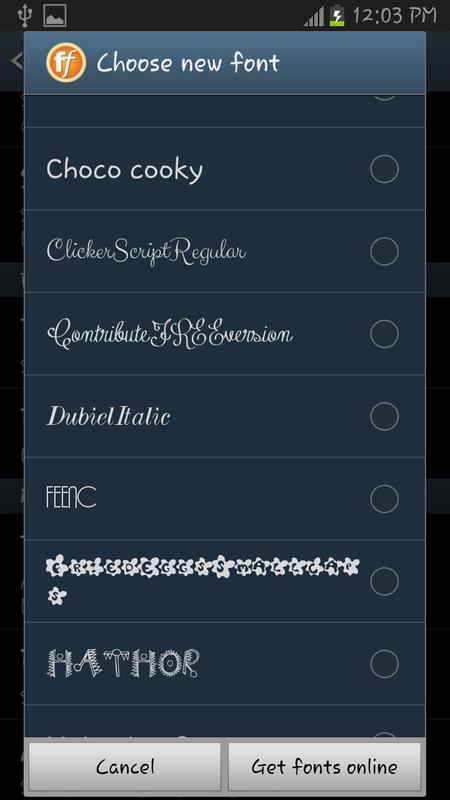 Font